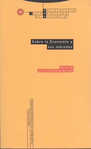 Libro Sobre La Economía Y Sus Métodos. Eiaf Vol.30