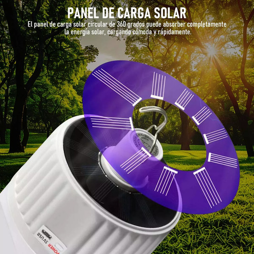 Foco Led Solar Emergencia 150w Portátil Recargable 2pcs