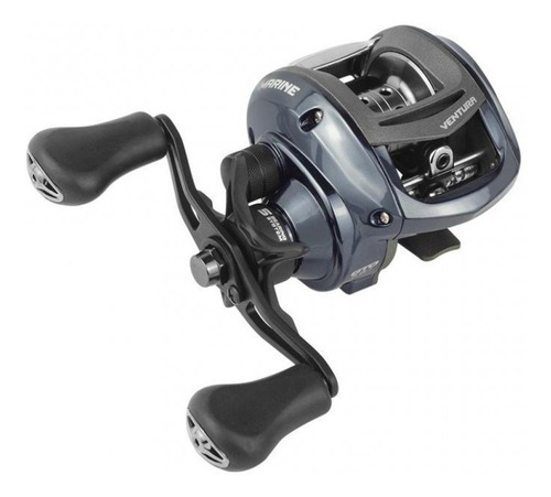 Reel Rotativo Marine Sports Ventura Vt5 Izquierdo Color Azul Azul Izquierdo