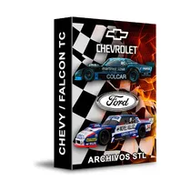 Comprar Archivo Stl, Stl Chevy Y Stl Falcon Tc 