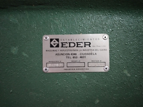 Troqueladora Industrial Electrónica Hidráulica Eder (Usado)