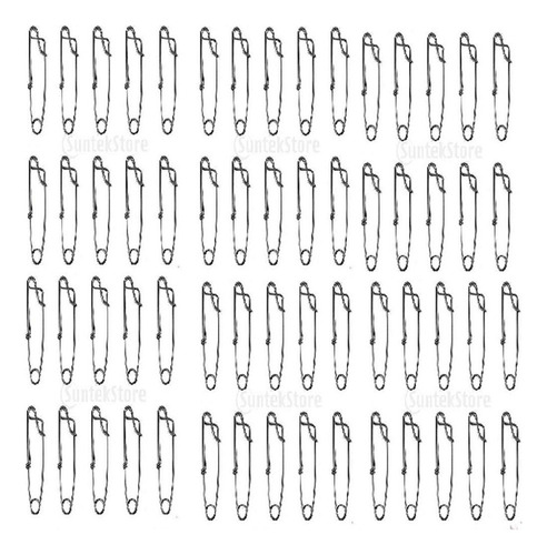 Clip De Palangre De Material Acero Inoxidable De 60 Piezas