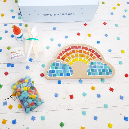 Kit Mosaico Pequeños Artistas Niños Arte Infantil