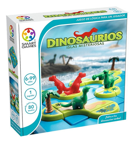 Juego De Mesa Dinosaurios: La Isla Misteriosa Smart Games