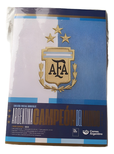Emisión Postal Homenaje Argentina Campeones Del Mundo