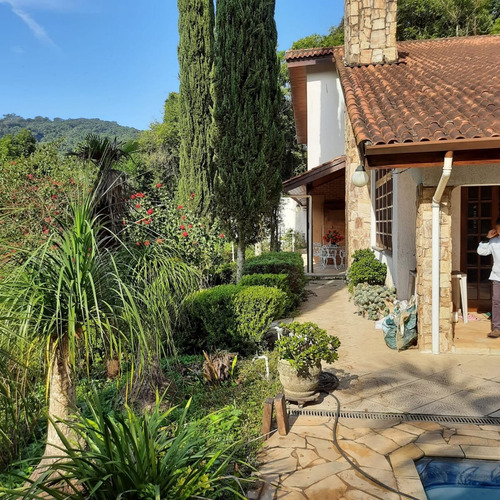 Imagem 13 de 21 de Casa De Condomínio Na Serra Da Cantareira, Alpes Da Cantareira, Mairiporã, Sp, 500 M², 4 Suítes, Piscina, Churrasqueira -6032