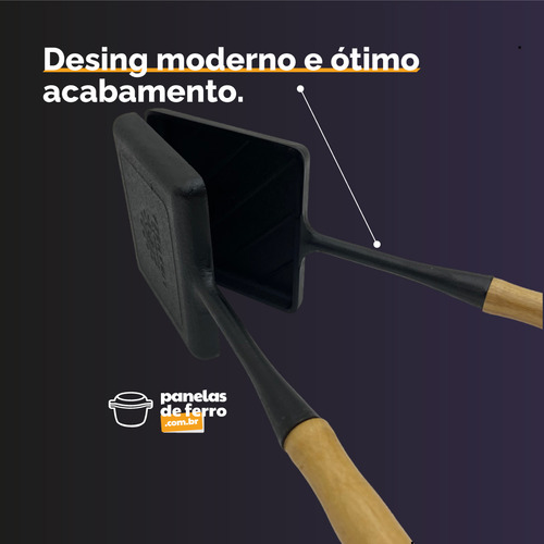 2 Sanduicheira Misteira De Ferro Fundido Fogão Misto Premium