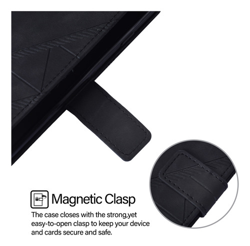 Funda De Piel Empresarial Para Motorola E15, A Prueba De Salpicaduras, 3 Ranuras Para Tarjetas, Soporte, Bloqueo Rfid, 6 Colores