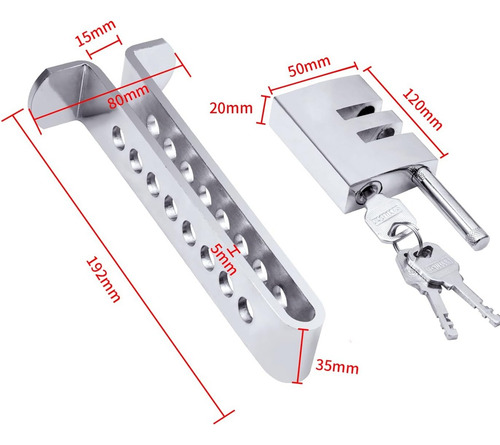 Bloqueador Automático Traba Pedal Antirobo Security + Candad