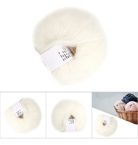 * Fio Popular De Lã De Angorá Soft Mohair Pashm Knit