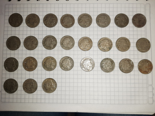 Colección De Monedas De 10centavos Colombianos De 1954 Al 66