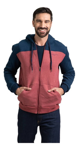 Campera Buzo Hombre Brooksfield Capucha Moda Sport 8618b