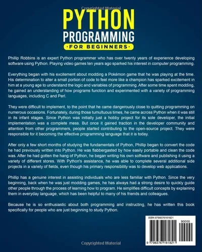 Book : Python Programming For Beginners The Complete Guide.