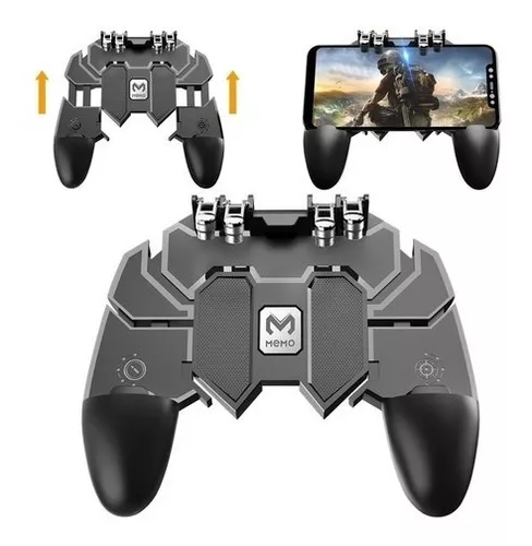 Controlador de juegos Gamepad Disparo Disparo Gratis Fuego Ventilador  Gamepad Joystick para IOS Android Teléfono Móvil