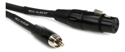 Cable Xlr Hembra A Rca 3 M Serie Black Roland Rcc-10-rcxf