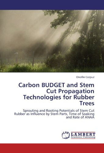 Carbon Budget And Stem Cut Propagation Technologies For Rubb