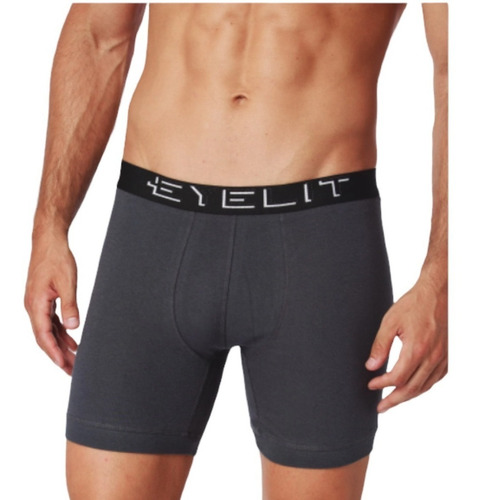 Pack X6 Boxers Pierna Larga Eyelit Algodón Y Lycra