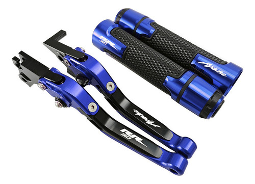 Zj Puños For Tvs Apache 310rr Rr 310, Azul For Negra