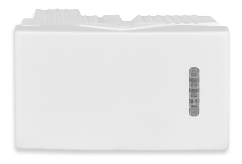 Modulo 1 Punto Simple Kalop Color Blanco Negro Marfil