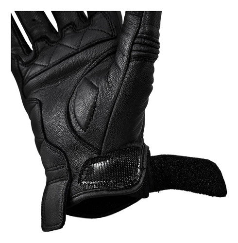 Guantes Moto Mujer Samurai Warrior Atori Cuero Protecciones Negro L