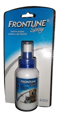 Imagen 1 de 1 de Frontline Spray Antipulga Para Mascotas 100ml