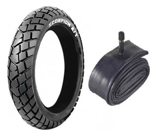 Pneu 120/80-18 Pirelli Scorpion Mt90 Tenerê + Camara De Ar
