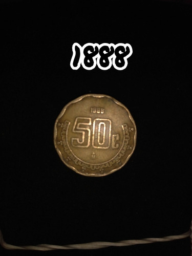 Moneda 50 Centavos Error De Acuñación