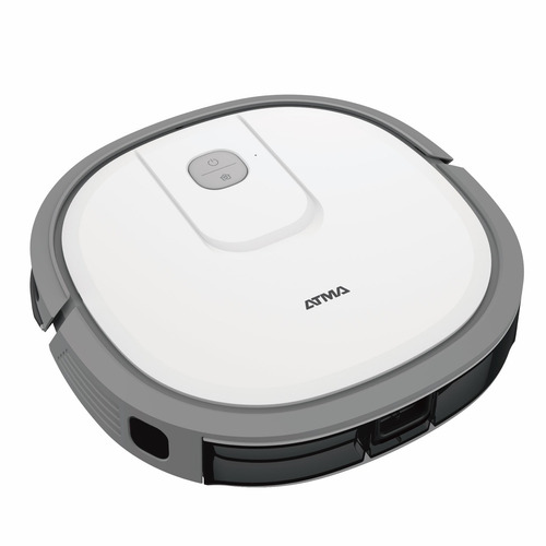 Imagen 3 de 4 de Aspiradora Robot Entry Atma Blanca Anticaida Filtro Hepa