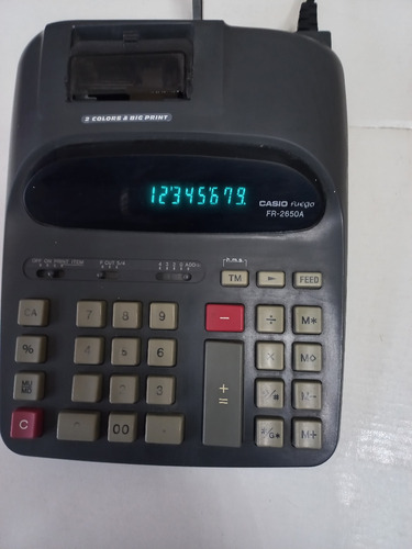 Calculadora Escritorio Cassio Fuegoc/ Impresión Mod.fr 2650a