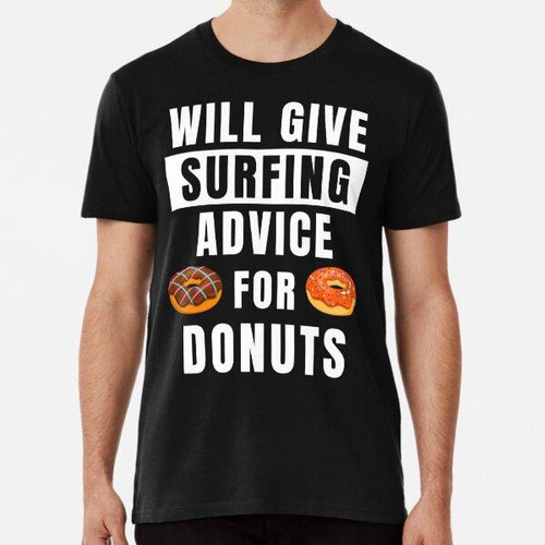 Remera Regalos De Surf Donut Lover Surfer Instructor De Surf