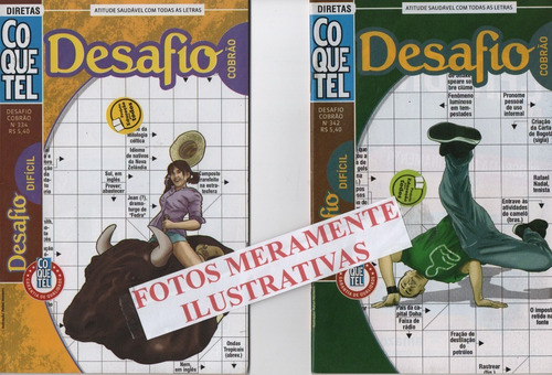 10 Palavras Cruzadas Desafio Dificil Coquetel Sem Repetir