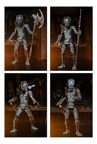 Neca Predator 2: Warrior Predator Ultimate 7 Figura De Acció