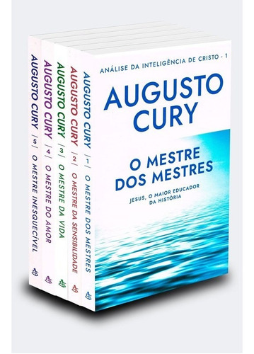 Kit Análise Da Inteligência De Cristo - 5 Volumes: Não Aplica, de : Augusto Cury. Série Não aplica, vol. Não Aplica. Editora SEXTANTE, capa mole, edição não aplica em português, 2007