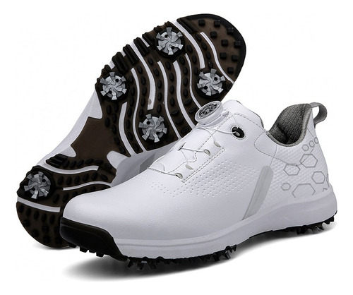 Zapatos De Golf Para Hombres Y Mujeres 6 Garras Extrables