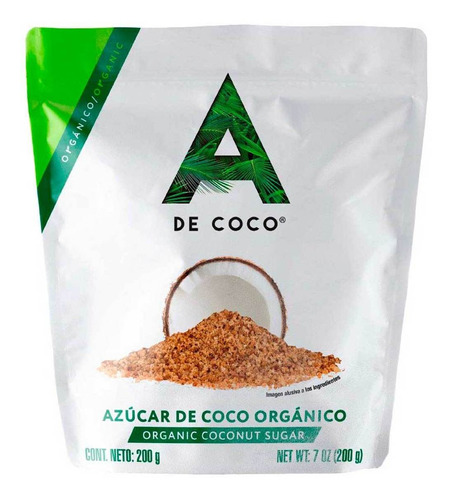 Azúcar A De Coco De Coco Orgánica 200g