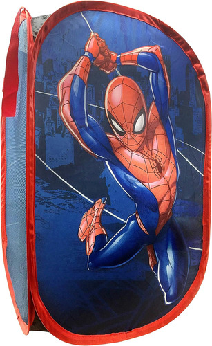 Marvel Spiderman - Cesta De Malla Para La Colada Con Asas