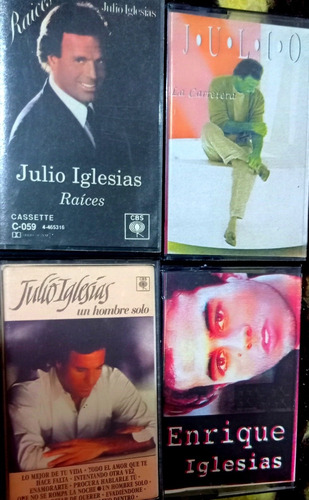 Julio Iglesias Cassettes 