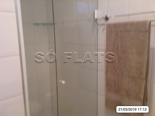 Imagem 5 de 15 de Na Arborizada Rua Lavandisca, Flat Mercure, Prox A Avenida E Ao Shopping Ibirapuera - Sf29648
