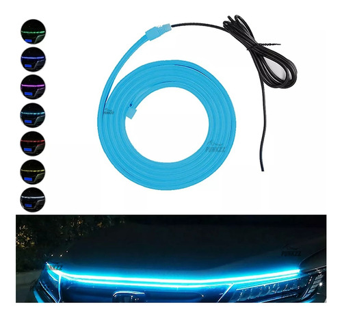 Tira De Luces Led De Circulación Diurna Para Capó De Auto