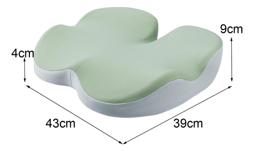 Almohada De Asiento, Cojín De Espuma Viscoelástica Para