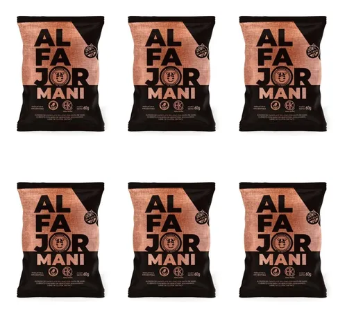 comprar Alfajor Vegano Y Sin Tacc Felices Las Vacas Mani  X 6u