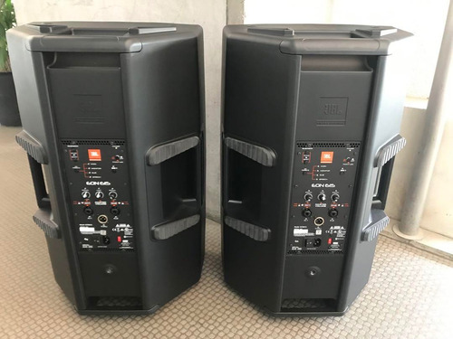Par Caixas Jbl Eon 615 Caixa Ativa 1000w Pa Preto (Usado)