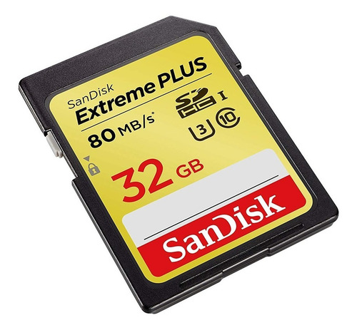 Imagen 1 de 3 de Memoria Sd, Sandisk 32gb, Xtreme Plus, 90mb Sdsdxs-032g-x46