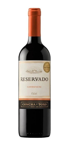 Vino Tinto Concha Y Toro Reservado Carmenere 750 Ml