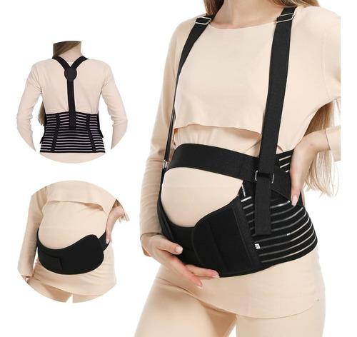 Faja Para Embarazadas Soporte Maternal Con Chaleco Ajustable