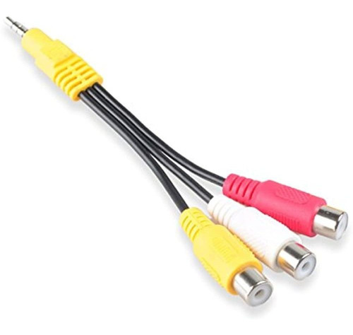 Conwork Estereo De Macho A 3 Rca Hembra Splitter Cable De E