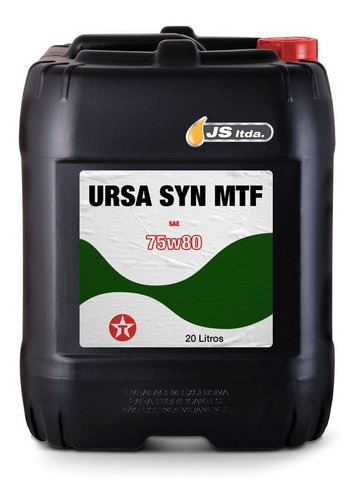 Aceite Transmisión Sintético Ursa Syn Mtf 75w80 Balde 20 Lts