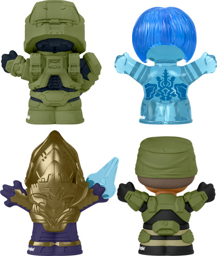 Set De Figuras Little People Collector Halo, Edición De Vide