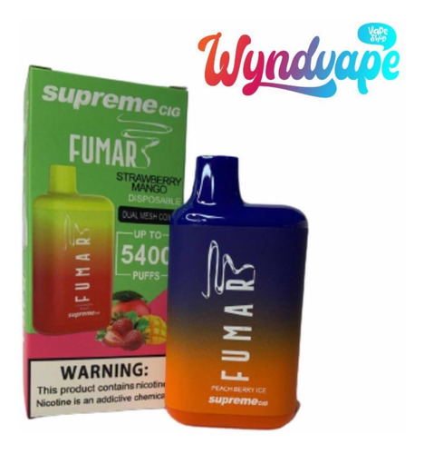 Imagen 4 de 10 de Cigarrillo Electrónico Pod Desechable Supreme