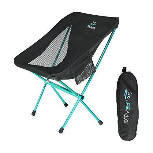 Silla Plegable Compacta: Silla De Camping Portátil Ult...